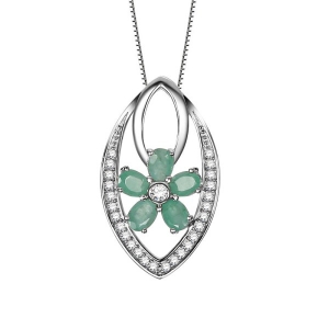  Emerald Pendant